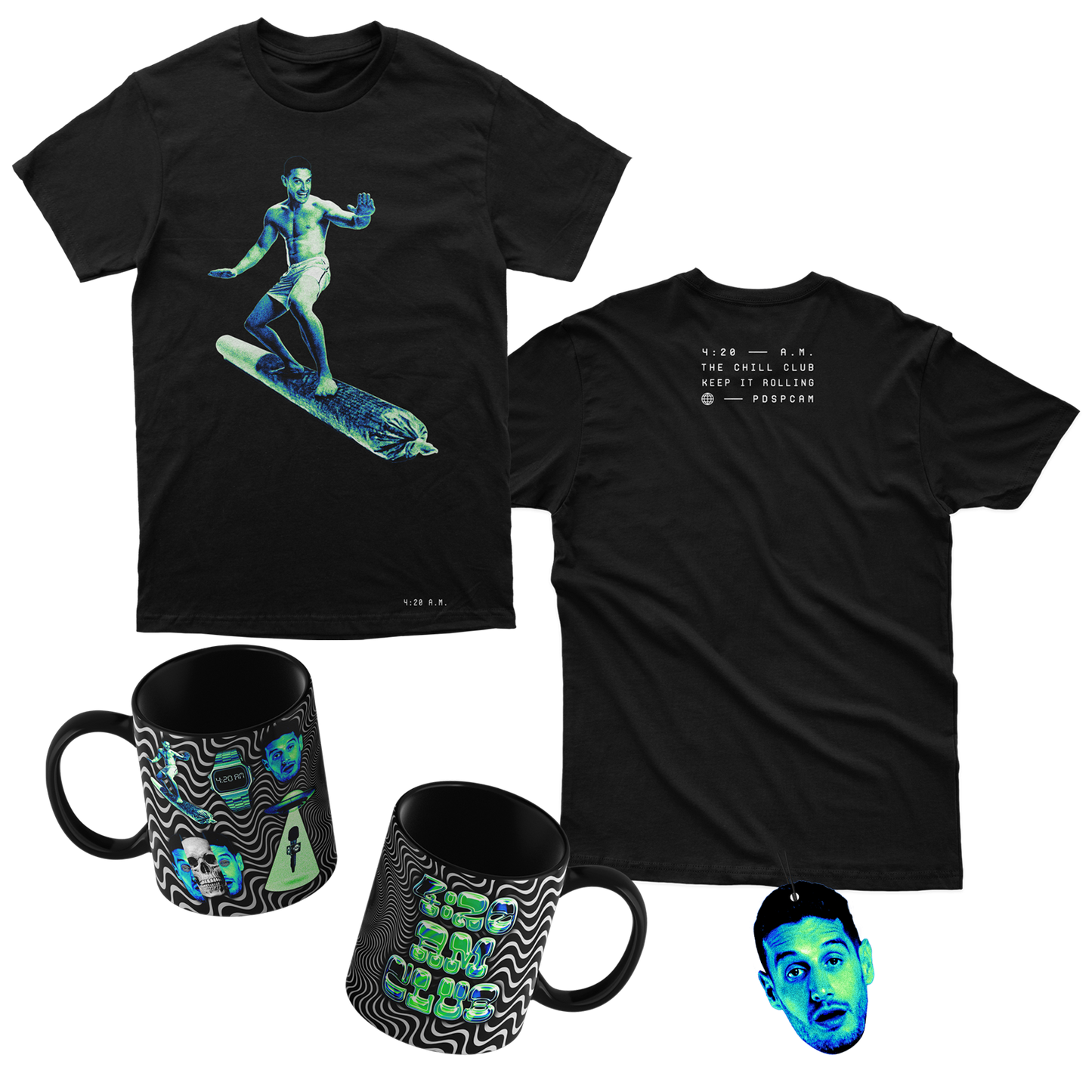 COMBO — THE SURFER