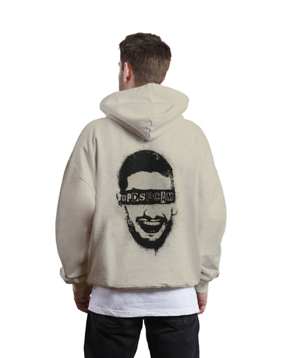 BEIGE DRIP GRAFFITI